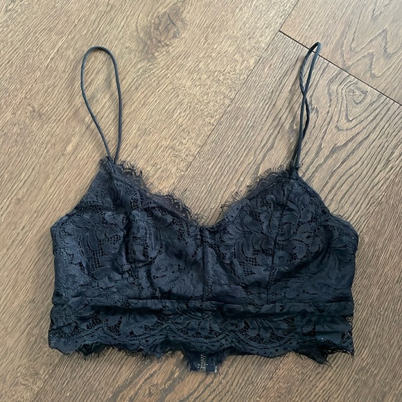 Topshop Lace Bralette Top - Picture 1 of 3